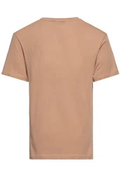 KingKerosin Print-Shirt Edsel mit Classic Car Artwork Braun/Rot/Khaki/Beige