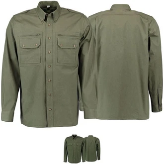 German Wear Trachtenhemd OJ9 - 2PZ Herren Jagdhemd Jäger Hemd