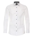 VENTI CASAMODA Businesshemd Body Fit Kentkragen Weiß/Creme VENTI CASAMODA Businesshemd Body Fit Kentkragen Weiß/Creme