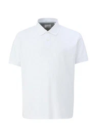 Poloshirt Big Size (1-tlg) Kragen, Kpfe, Logostickerei
