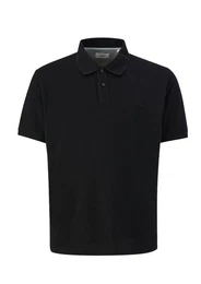 Poloshirt Big Size (1-tlg) Kragen, Kpfe, Logostickerei