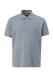 Poloshirt Big Size (1-tlg) Kragen, Kpfe, Logostickerei