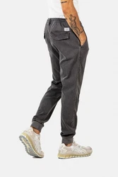 REELL Stoffhose Hose Reell Reflex Rib Pant grau