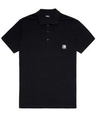 Poloshirt Kurzarm Shirt Slim mit Vintage Kragen - T-POLO-WORKY
