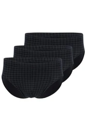 Slip 3er Pack Cotton Casual Organic Cotton (Spar-Set, 3-St) Mini Slip / Unterhose - Baumwolle - Ohne Eingriff - Atmungsaktiv