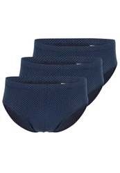 Schiesser Slip Cotton Casual 3er Pack Dunkelblau/Blau