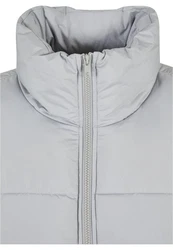 Urban Classics Herren Short Big Puffer Jacket (1-St) Grau/Hellgrau