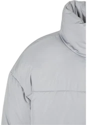 Urban Classics Herren Short Big Puffer Jacket (1-St) Grau/Hellgrau