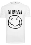 Merchcode Herren Nirvana Lithium Tee Grün/Weiß