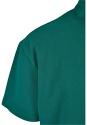 URBAN CLASSICS T-Shirt Boxy Zip Pique Tee 