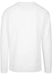 URBAN CLASSICS Rundhalspullover Sweat Crewneck Weiß/Creme