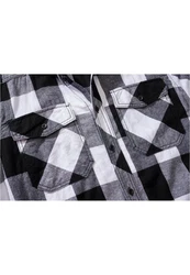 Brandit Check Shirt Schwarz/Grau/Dunkelgrau