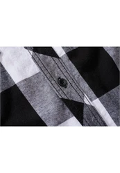 Brandit Check Shirt Schwarz/Grau/Dunkelgrau