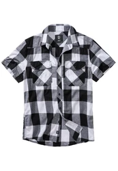 Brandit Check Shirt Schwarz/Grau/Dunkelgrau
