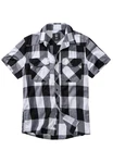 Brandit Check Shirt Schwarz/Grau/Dunkelgrau