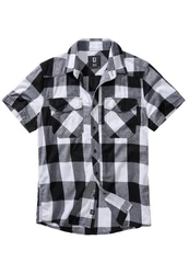 Brandit Check Shirt Schwarz/Grau/Dunkelgrau