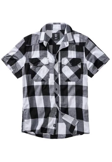 Brandit Check Shirt Schwarz/Grau/Dunkelgrau