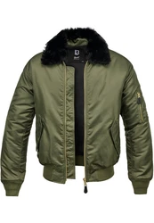 Brandit Winterjacke MA2 Jacket Fur Collar (1-St) 