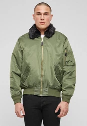 Brandit Winterjacke MA2 Jacket Fur Collar (1-St) 