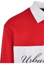 URBAN CLASSICS Herren Oversized Rugby Longsleeve 