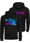 Mister Tee Kapuzenpullover Anxiety Hoody (1-tlg) Lila/Schwarz/Rosa