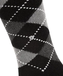 Burlington Kniestrümpfe Preston Schwarz