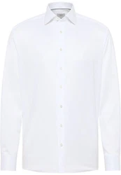 Eterna Langarmhemd COMFORT FIT Weiß/Creme