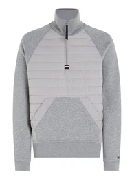 Sweatshirt MIX MEDIA HALF ZIP