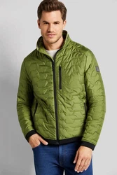 bugatti Blouson mit Stehkragen Dunkelgrün/Grün