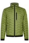 bugatti Blouson mit Stehkragen Dunkelgrün/Grün