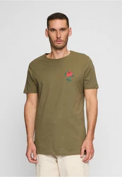 Mister Tee T-Shirt Rose Tee Rosa/Khaki/Braun/Rot