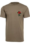 Mister Tee T-Shirt Rose Tee Rosa/Khaki/Braun/Rot