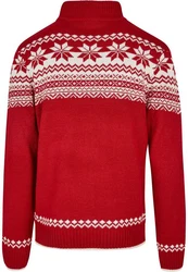 Brandit Herren Cardigan Norweger (1-tlg) Rot