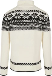 Brandit Herren Cardigan Norweger (1-tlg) Beige/Weiß/Creme