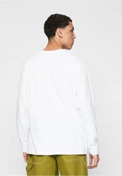 Mister Tee Longsleeve Pray Grau/Weiß