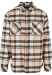 Urban Classics Herren Checked Mountain Shirt Beige/Braun
