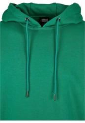 URBAN CLASSICS Sweatshirt Urban Classics Herren Basic Terry Hoody Grün/Türkis/Dunkelgrün