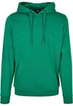 URBAN CLASSICS Sweatshirt Urban Classics Herren Basic Terry Hoody Grün/Türkis/Dunkelgrün