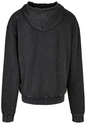 Upscale by Mister Tee Kapuzensweatshirt Herren Flying High Oversize Hoody (1-tlg) Schwarz/Rot/Dunkelgrau/Grün