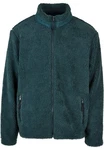 URBAN CLASSICS Herren Basic Sherpa Jacket (1-St) Türkis/Grün/Dunkelgrün