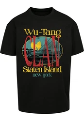 Upscale by Mister Tee Herren Wu Tang Staten Island Oversize Tee Braun/Schwarz