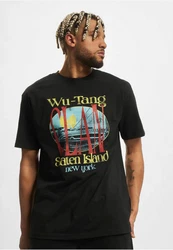 Upscale by Mister Tee Herren Wu Tang Staten Island Oversize Tee Braun/Schwarz