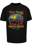 Upscale by Mister Tee Herren Wu Tang Staten Island Oversize Tee Braun/Schwarz