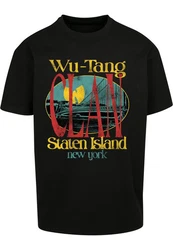 Upscale by Mister Tee Herren Wu Tang Staten Island Oversize Tee Braun/Schwarz