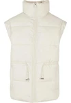 Urban Classics Damen Ladies Waisted Puffer Vest Khaki/Weiß/Beige/Creme/Braun