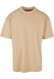Kurzarmshirt Herren Heavy Oversized Garment Dye Tee (1-tlg)