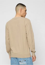 Mister Tee Rundhalspullover Trust 2.0 Crewneck Beige/Braun