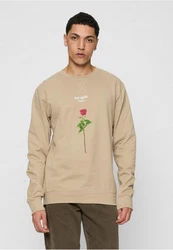 MisterTee Rundhalspullover MisterTee Herren Lost Youth Crewneck Rose