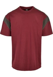 URBAN CLASSICS T-Shirt Urban Classics Herren Active Tee Dunkelrot/Bordeaux/Rot