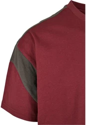 URBAN CLASSICS T-Shirt Urban Classics Herren Active Tee Dunkelrot/Bordeaux/Rot